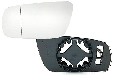 Spiegelglas Glas Ersatzspiegel links Fahrerseite LHD | kompatibel mit Golf 4 Passat Leon by HZ-DESIGN