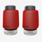 2x COSMO Standard Stellantrieb 230V IP54 M30x1,5mm, stroml. zu, man. Arretierung CTS230N