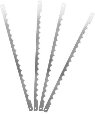 DIYEAH 1 Satz Brotschneidemaschine Messer Klappbare Handsäge Einzelklingenmaschine Gezackter Brotschneider Brotmesser Bagel Tischsägeblatt Dexter Rasierklingen Multi 4 Stück