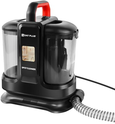 400W Waschsauger Teppichreiniger, 13KPA Tragbarer Reinigungsmaschine Fleckenreiniger, Teppich Couch Tiefenreiniger mit 2 Reinigungsbürsten für Teppich Sofa Treppen Auto, IPX4
