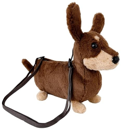 Dackel Kuscheltier, Dackel Tasche, Plüsch Tasche, Kleine Süße Haartasche, Ideal Für Den Täglichen Gebrauch, Haustierliebhaber