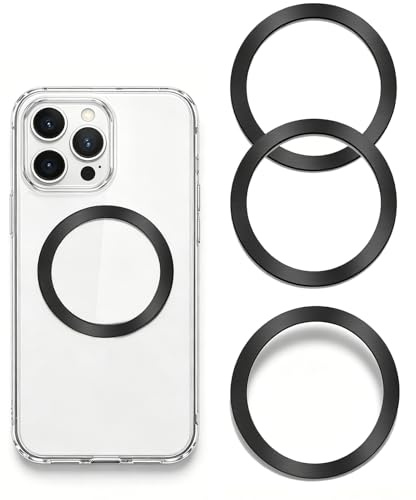 3 PCS Universal Metal Ring Sticker for MagSafe Accessories
