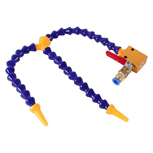 Walfront Sistema bidireccional del espray de la lubricación del refrigerante de la Niebla para el Torno del Molino del CNC del Tubo de Aire de 8m m Que Talla la máquina