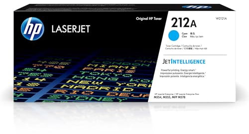 HP 212A (W2121A) Cyan Original Toner für HP Color LaserJet Enterprise M554, M555, M578