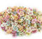 Qunkun 50 Stück Künstliche Blumen, Gänseblümchen Blütenköpfe, Kunstblumen, Seide Kunstblumen Köpfe Deko, Kunststoffblumen Bunt, für Hochzeit Feste Partei DIY Girlande Kopfschmuck Basteln