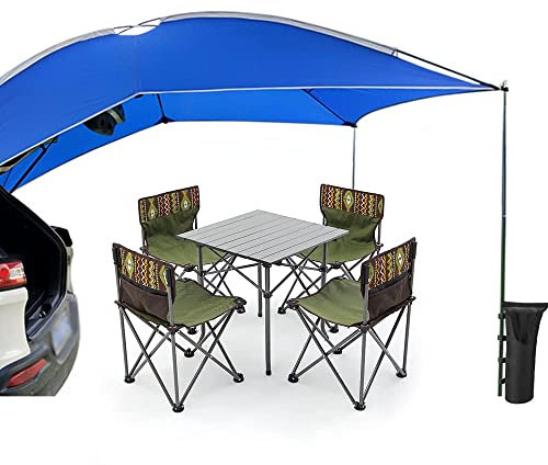 TentHome SUV Tailgate Tent Awning Sun Shelter for Camping 3-4 Persons