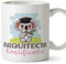 MUGFFINS Tazas para ARQUITECTA mujer - En Español - Koalificado/koalificada - 11 oz / 330 ml - Regalo original y divertido