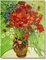 Diamond Painting Kits Rote Mohnblumen Und Gänseblümchen Astern Von Vincent Van Gogh Full Drill DIY Crafts For Adults Home Wall Decor 12 * 16In/30 * 40Cm