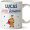 MUGFFINS Tazas Personalizadas para BOMBERO hombre - En Español - ¡Eres Súper! - 11 oz / 330 ml - Regalo Personalizable original y divertido