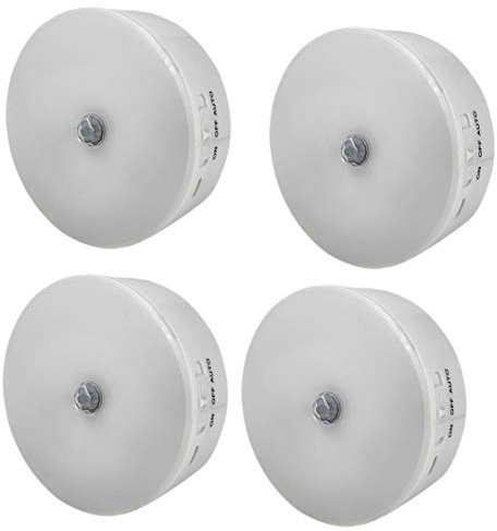 Lckiioy Bewegungssensor Nachtlicht, LED Nachtlicht, USB-Licht, Wandstick Nachtlicht, für Schrank, Flur, Warme Farbe