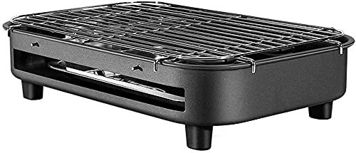 Parrilla Eléctrica De Acero Inoxidable, Olla Eléctrica Para Barbacoa, Barbacoa Sin Humo, Multifuncional, Parrilla Eléctrica Para Barbacoa, Parrilla Termostática Ajustable Con Control De Calor, Planc