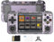 RG35XX H Console di gioco portatile retrò Schermo IPS da 3,5 pollici Batteria integrata 3300 mAh Scheda TF 64G preinstallata 5528 Classic GamesConsole (nuova viola)
