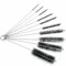 Goupillon 10 pièces 8.2 pouces nettoyeur de tuyau brosse de paille bouilloire bec brosse théière buse brosse ensemble bouteille Tube brosse lunettes paille brosse de nettoyage Deboucheur Evier(10pcs B