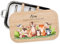 Bärenfreunde® - Personalisierte Brotdose für Kinder mit Spezial-Druck - Robuste Edelstahl Brotdose - Personalisierte Geschenke für Kinder & Erwachsene (Tierfamilie winkt,klein Edelstahl)