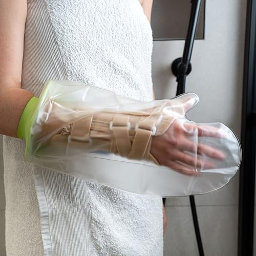 CASTGUARD Premium Silicone Waterproof Shower & Bath Protector (Adult Hand)