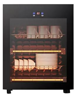 Large Capacity 35L 220V Digital Display Touch Screen Dining Cabinet with 24H Dry Storage Commercial Tableware Storage Cabinet