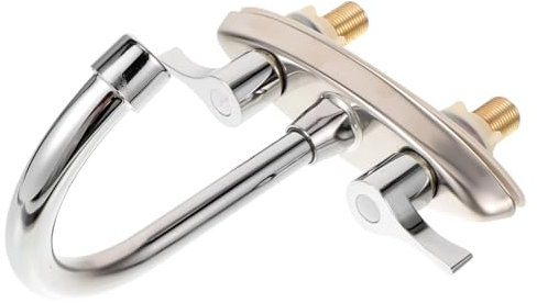 Rubinetto della Cucina, Rubinetto del lavello della Cucina Lavello per Camper Rubinetto della Cucina Tubi Caldi e Freddi Manopola del Rubinetto dell'Acqua Calda e Fredda Rubinetto del lavello