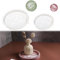 Bofanze 2 Stück Silikonform Tablett Rund 21.1cm/16cm Silikonform Teller DIY Silicone Molds Tray Silikon Gießformen Silikonform Harz Gießform Beton mit Rillen für DIY Fruchtteeteller