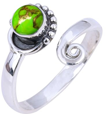 Amethyst-Ring, 925er Sterlingsilber, Fußschmuck, handgefertigt, Zehenring, Edelstein, verstellbar, Zehenring für Mädchen und Frauen, Geschenkschmuck