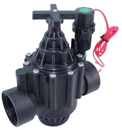 MPYJDTOI 1.5 2 Irrigation Garden Solenoid Valve 220V 24V 110VC DC Latching Farm Garden Landscape Irrigation Valve(24VAC)