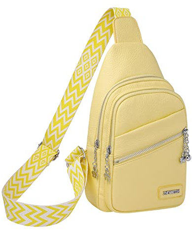 Le sac pour femme peut être relié avec un câble de données USB, sac de poitrine décontracté, sac à dos de grande capacité, sac à dos de bowling, jaune, taille unique