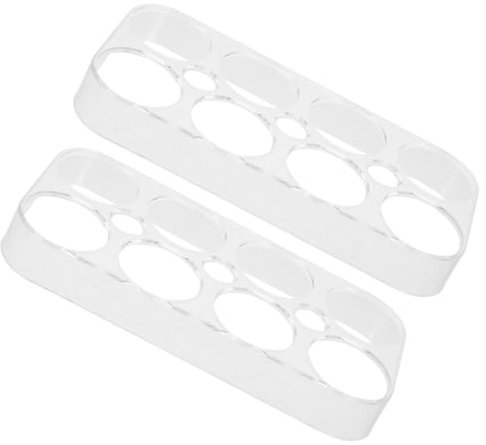 Gadpiparty 2stücke Kühlschrank Eierablage Eieraufbewahrungsbox Eierhalter Mit Großem Fassungsvermögen Aus Hochwertigem Für Praktische Und Sichere Lagerung Von Eiern