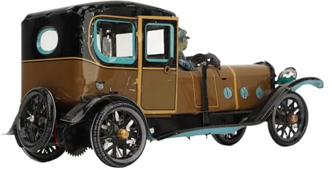 Niiyen Tinplate Wind Up Decor Clockwork Car Vintage Wind Up Vehicle Party Favor Adult Collection Gifts for Home Bar Decoration