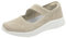 DFSDJEUW one Schuhe Damen Sale Laufschuhe Damen Leichte Schnürer Walking Sportschuhe Atmungsaktiv rutschfest Running Turnschuhe Bequem Orthopädische Keilabsatz barfußschuhe Sale Beige 37
