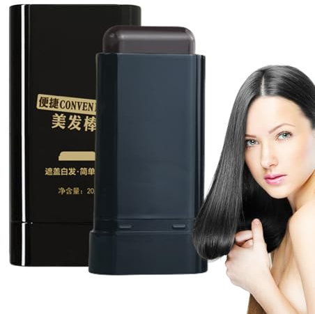 Peine de corrector de cabello gris: de tinte para el cabello natural para retoque rápido, cobertura de raíz | Peine para colorear portátil para viajes, viaje de negocios, uso de salón de hogar, h