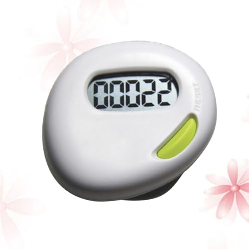 ABOOFAN Podomètre Sportif de Précision de Cœur Compteur de Pas Compact et Léger Accessoire Fitness pour Marche et Course Gadget Sport Femme et Homme Outil D’Information Condition