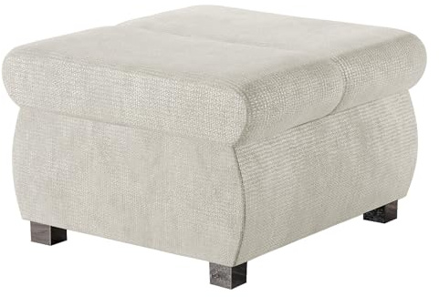 Mirjan24 Polsterhocker Bangkok klein, Sitzbank 60x60x39 cm, Hocker Sitzhocker Modern Pouf Fußbank Sitzmöbel (Lumo 55)