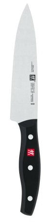 Zwilling 30721-161 Twin Pollux Kochmesser, Rostfreier Spezialstahl, Zwilling Sonderschmelze, genietet, Vollerl, Kunststoff-Schalen, 160 mm, schwarz