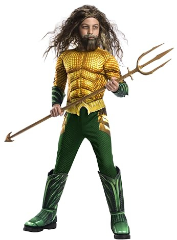 Rubie's Official DC Comics Aquaman The Movie, Childs Deluxe Super Hero Costume