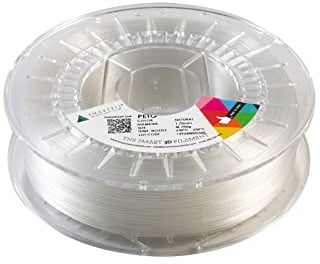 SMARTFIL PETG | 3D-Druck Filament | Transparent | Glänzend | Einfach zu drucken