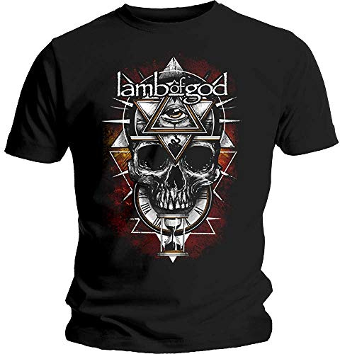 Lamb Of God LAMBTS04MB03 T-Shirt, Black, Large