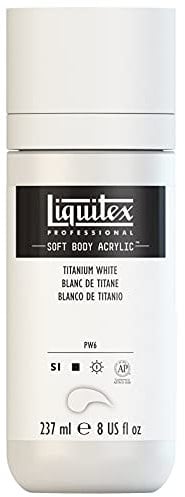 Liquitex Professional Acrylique Soft Body 237ml Blanc De Titane