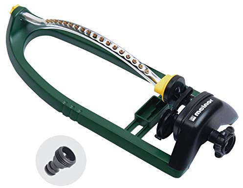 Melnor 20300 995087 3400 Sq. Ft. Oscillating Sprinkler with Brass Nozzles, 3,400, Basic
