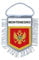 Akachafactory Wimpel mini Flagge Fahne flaggen miniflagge Montenegro