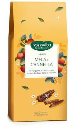 Neavita Mela E Cannella Infuso Biologico Ricarica, 100g