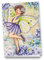 Ideen mit Herz Diamond-Painting-Grußkarte | Din B6 (11,5 x 16,5 cm) | 370 g/m² | inkl. Umschlag & Werkzeug (Elfe)