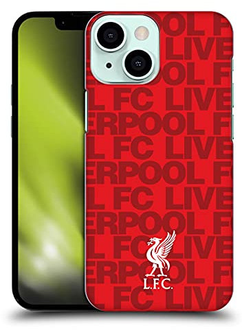 Head Case Designs Officially Licensed Liverpool Football Club Red Crest & Liverbird Patterns 1 Hard Back Case Compatible With Apple iPhone 13 Mini