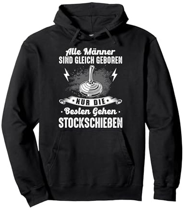 Lustiges Eisstockschießen Stockschützen Stocksport Pullover Hoodie
