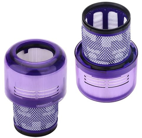 Filtro Lavabili in Confezione da 2 per Aspirapolvere Dyson V11 SV14, V15 Detect, Filtro di Ricambio Compatibile con Torque Drive Aspirapolvere senza Fili Serie Absolute di Animali (V11) (2)…