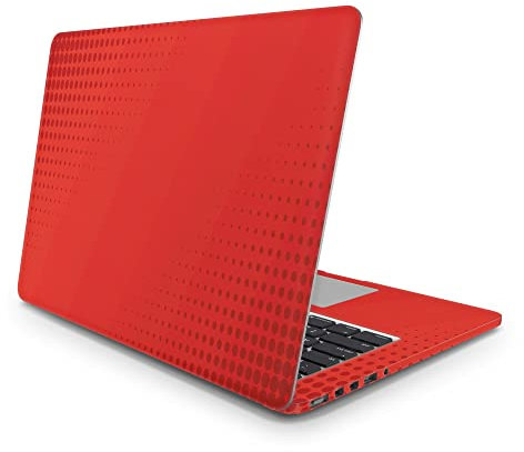 Sticker Master Stylish Set Red Laptop Vinyl Sticker Skin Cover 13 14 15 Inch Notebook Decal for MacBook Asus Acer Hp Lenovo Huawei Dell Ms Toshiba 17 inch (39x27 cm)
