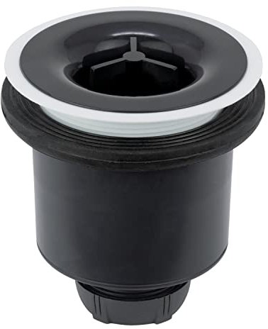 Wirquin 30722461 - Válvula de recogida vertical para bandeja de diseño, color gris