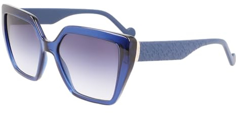 Liu Jo LJ757S 400 BLUE 55/17/140 Damen Sonnenbrillen