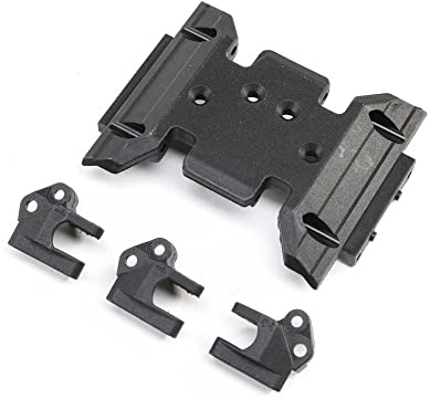 Axial AXI231047 Skid Plate & Upper Link Mounts: SCX10 III BC, Multi-Coloured