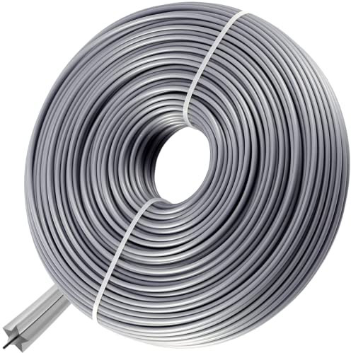 GARDENIX Linea tagliaerba rinforzata, 2,4 mm x 50 m, filo di nylon