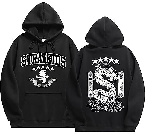 NCTCITY Herren Damen Kapuzenpullover Freizeit Langarm Hoodie Sweatshirt Stray Kids Neues Album Gedruckt Mantel Tops (S-Class) BangChan Hyunjin Han Felix Seungmin I.N