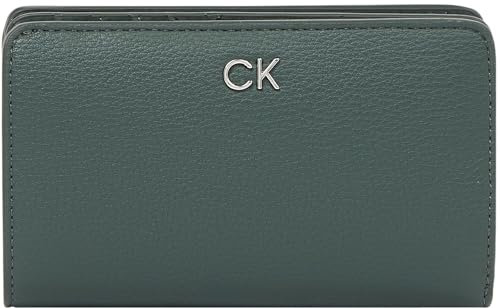 Calvin Klein Damen Geldbörse Daily Bifold mit Kartenfach, Grün (Palm Green), Einheitsgröße